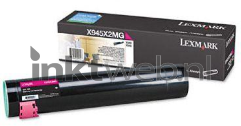 Lexmark X945X2MG magenta Combined box and product