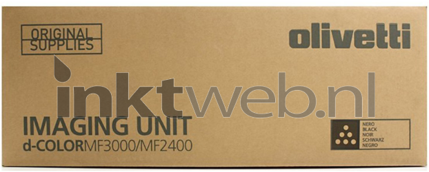 Olivetti B0895 zwart Front box