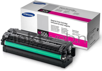 Samsung CLT-M506L magenta Combined box and product