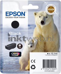 Epson 26XL zwart C13T26214010
