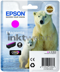 Epson 26 magenta Front box