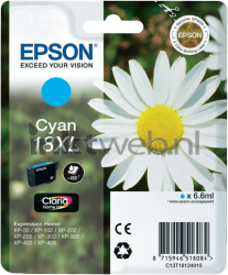 Epson 18XL cyaan Front box