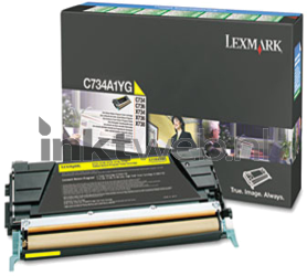 Lexmark X748 geel Combined box and product