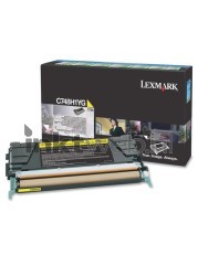Lexmark C748 geel Combined box and product