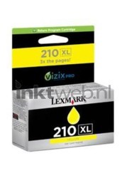 Lexmark 210XL geel Front box