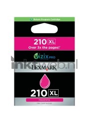 Lexmark 210XL magenta Front box