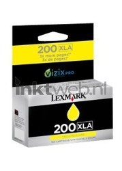 Lexmark 200XLA geel Front box