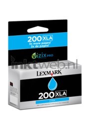 Lexmark 200XLA cyaan Front box