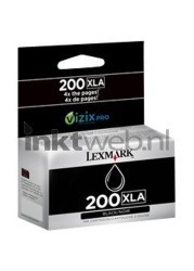 Lexmark 200XLA zwart Front box