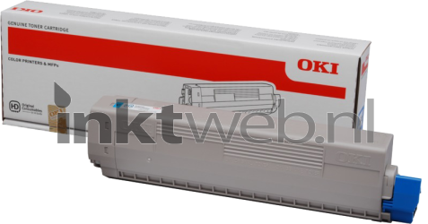 Oki C822 Toner cyaan Product only