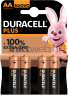 Duracell AA Plus 4-pack