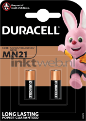 Duracell MN21 12V Long Lasting Power Front box