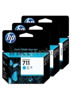 HP 711 3-pack (Opruiming DEC-25) cyaan