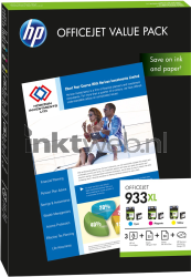 HP 933XL 3-pack kleur Front box