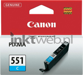 Canon CLI-551 cyaan Front box