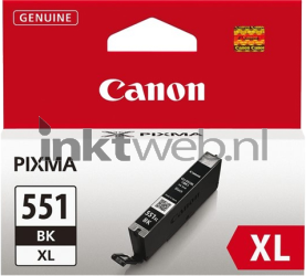 Canon CLI-551XL zwart Front box