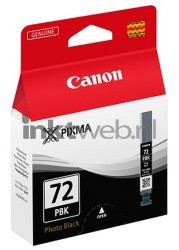 Canon PGI-72 foto zwart Front box