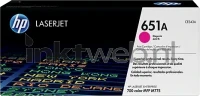 HP 651A (Opruiming Stickerresten + Stiftmarkeringen) magenta