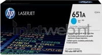 HP 651A (Opruiming licht beschadigde verpakking) cyaan