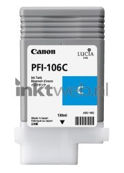 Canon PFI-106 cyaan
