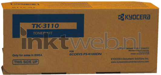 Kyocera Mita TK-3110 zwart Front box