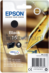 Epson 16 zwart Front box