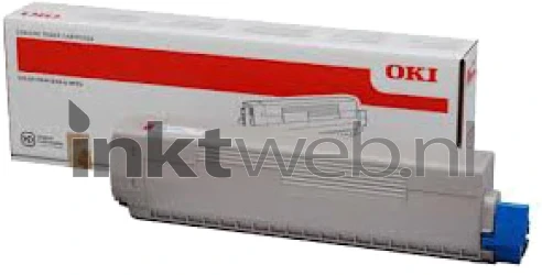 Oki C831 / C841 magenta Combined box and product