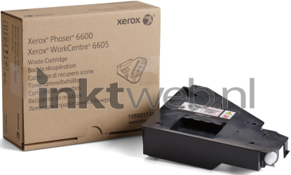 Xerox Phaser 6600 waste toner Combined box and product