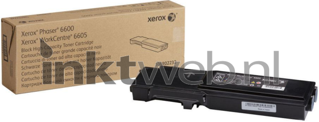 Xerox 6600 HC zwart Combined box and product