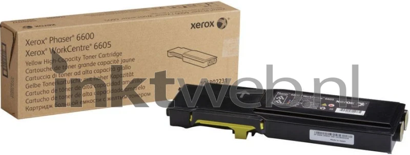Xerox 6600 HC geel (Origineel Hoge Capaciteit)