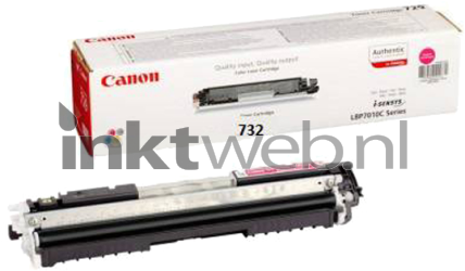 Canon CRG-732 magenta Combined box and product