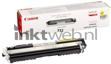 Canon CRG-732 geel Combined box and product