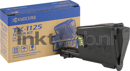 Kyocera Mita TK-1125 zwart Combined box and product