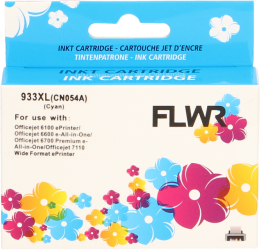 FLWR HP 933XL cyaan Front box