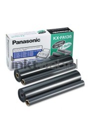 Panasonic KX-FA136X inktlint zwart Combined box and product