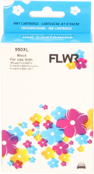 FLWR HP 950XL zwart FLWR-0950XLBK