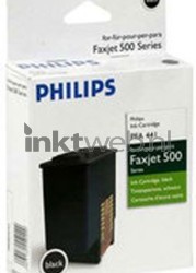 Philips PFA 441 zwart Front box