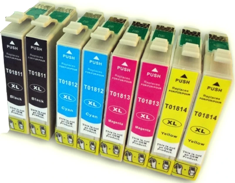 Epson 18XL Multipack (2 sets) zwart en kleur (Huismerk (Compatible