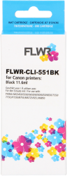 FLWR Canon CLI-551XL zwart