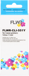 FLWR Canon CLI-551XL geel Front box