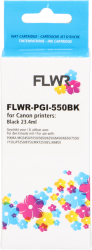 FLWR Canon PGI-550BK zwart