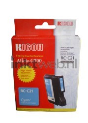 Ricoh Type RC-C21 cyaan Front box