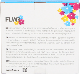 FLWR Canon CLI-551XL Multipack zwart en kleur Back box