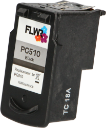 FLWR Canon PG-510 zwart Product only