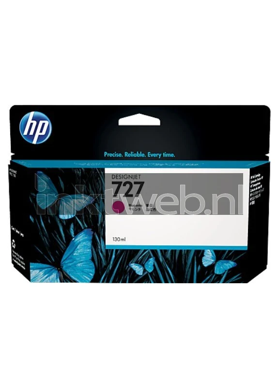 HP 727 Dubblepack magenta (Origineel)