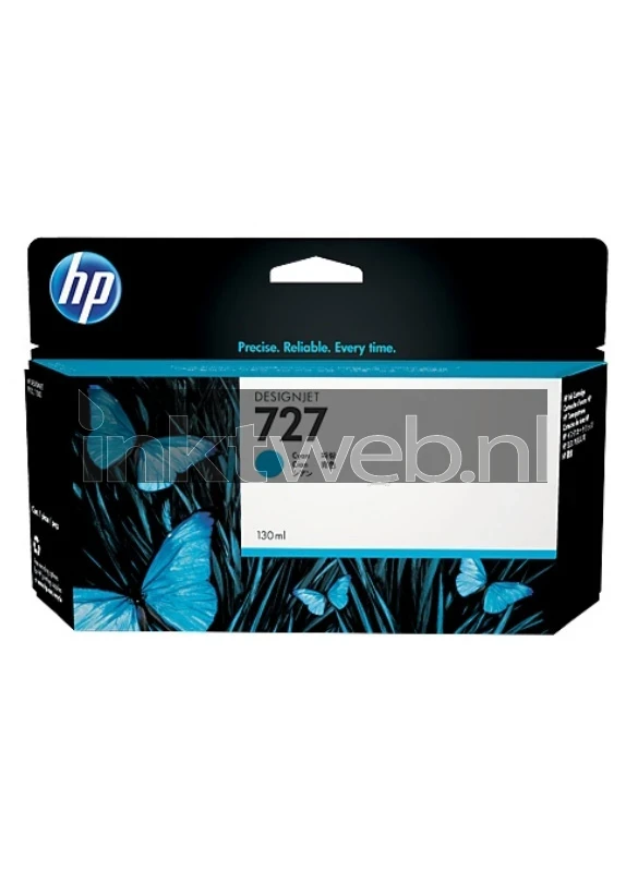 HP 727 Dubblepack cyaan (Origineel)