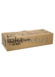 Ricoh Type 125 BK (toner) zwart Front box