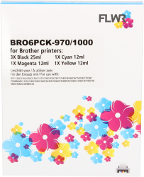 FLWR Brother LC970/1000 Megapack