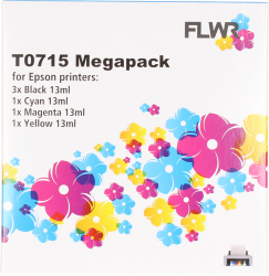 FLWR Epson T0711/2/3/4 Megapack Front box