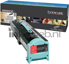 Lexmark X850H21G zwart Combined box and product